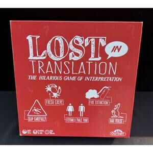 Lost In Translation The Hilarious Game Of Interpretation Outset Board Game NEW!